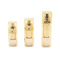 15ml 30ml 50ml airless pump bottle gold luxury cosmetique acrylic cosmetic packaging lotion bottle